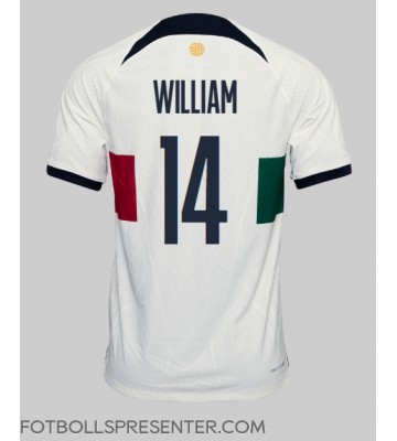 Portugal William Carvalho #14 Borta Matchtröja VM 2022 Kortärmad